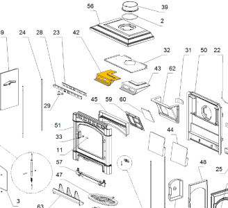 NORDICA Levý deflektor ISETTA; ND1135250