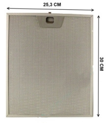 filtr FABER – kovový tukový filtr 300 x 253 mm