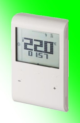 BAXI Digitální prostorový termostat RDE100.1, drátový, s týdenním programem