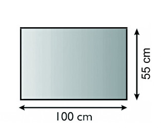 LIENBACHER 21.02.870.2 sklo před kamna 100 x 55 cm