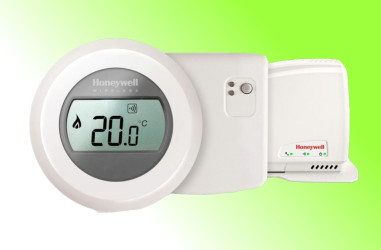 THERMONA Bezdrátový prostorový termostat ROUND s ON/OFF jednotkou a internetovou