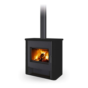 ROMOTOP TELDE keramika rustik černá matná 49400